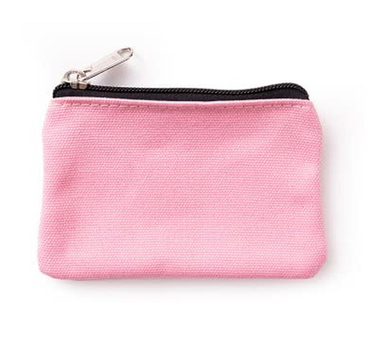 Small Canvas Makeup Bags Set - 6 Color Cosmetic Organizer Pouches