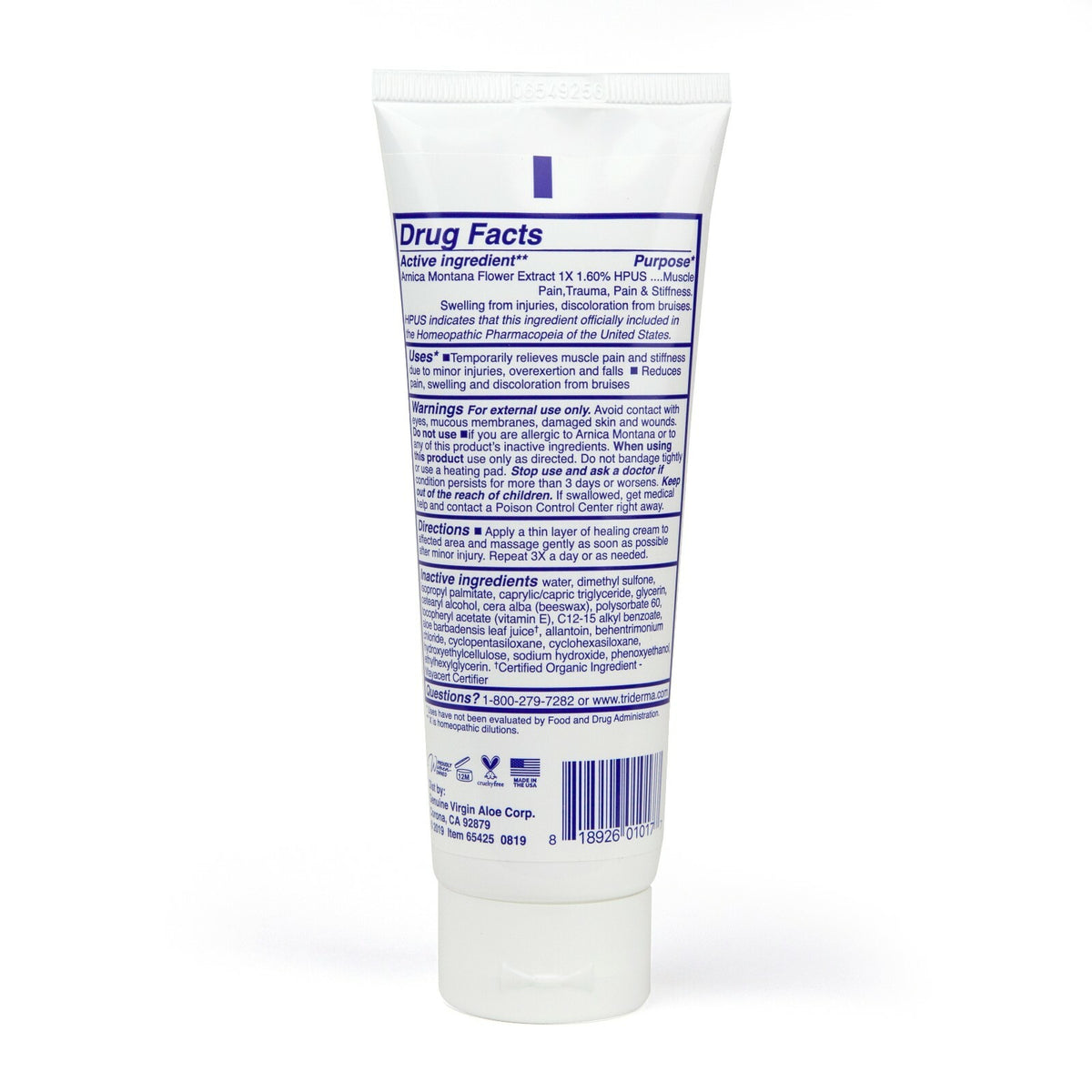 Bruise Defense Healing Cream with Arnica – 4.2 oz