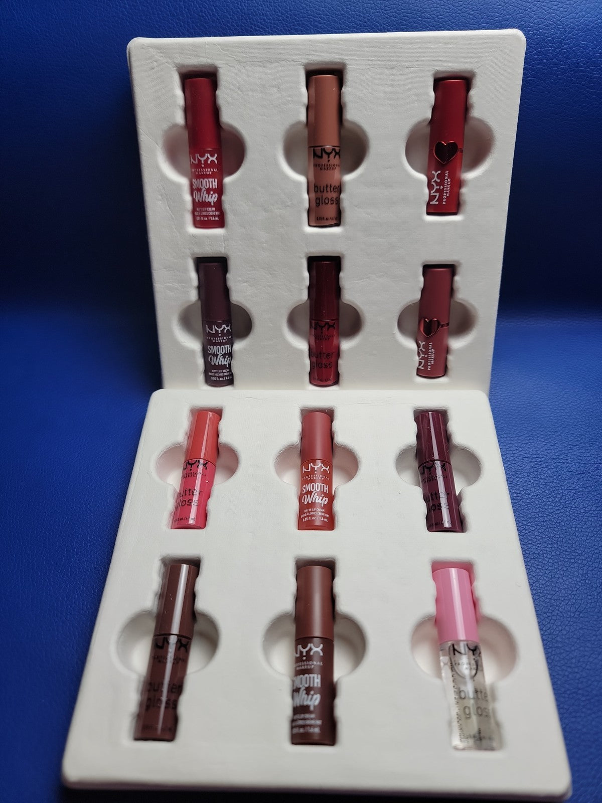Lipstick Set - 12 Matte Lip Colors for Kissmas Holiday Makeup