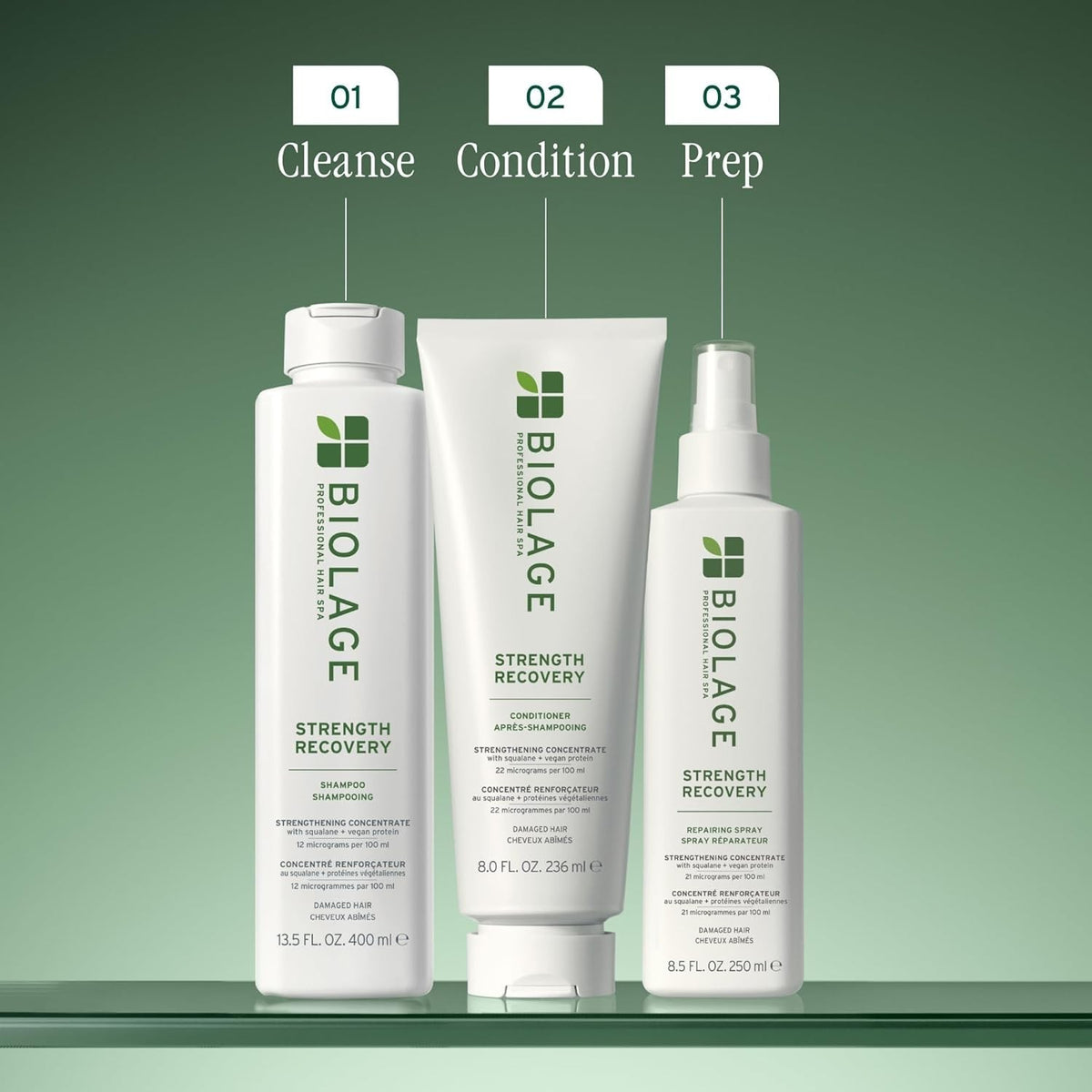 Hair Strengthening Conditioner for Damaged Hair - 1.7 Fl Oz