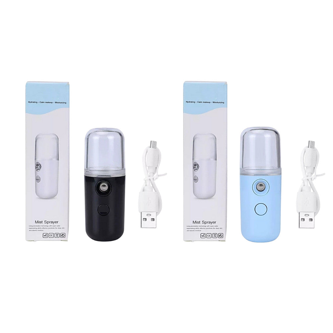 Portable Nano Facial Mist Sprayer 30ml USB Rechargeable Humidifier