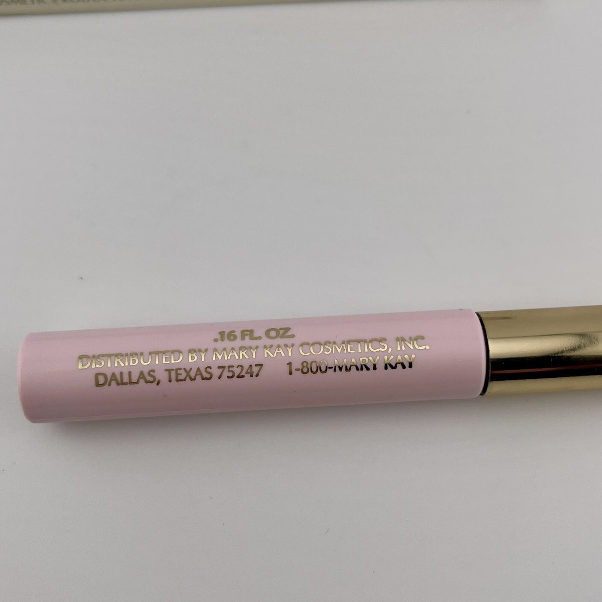 Mary Kay Liquid Eyeliner Basic Black RARE Pink Tube Quick Ship 0.16 Fl Oz