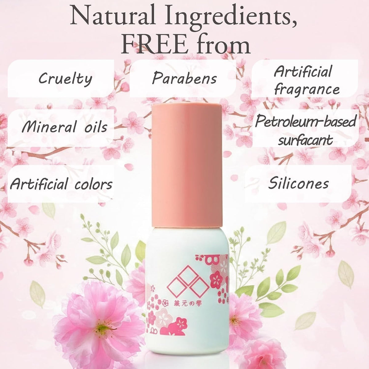 Japanese Sakura Cherry Blossom Hand Serum with Rice
