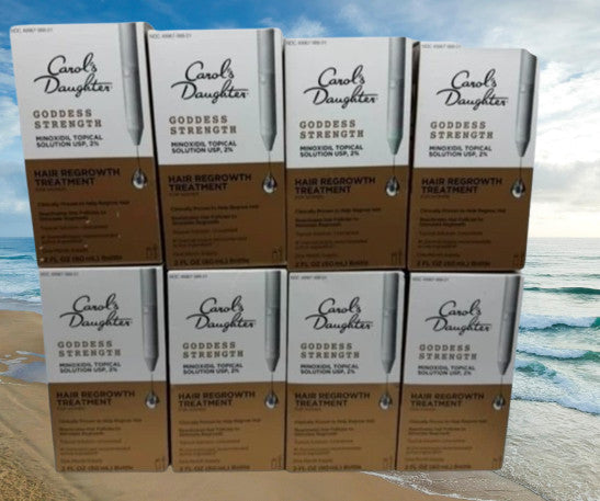 Goddess Strength Hair Regrowth Treatment & 7 Blend Hair Kit - 12 Pieces