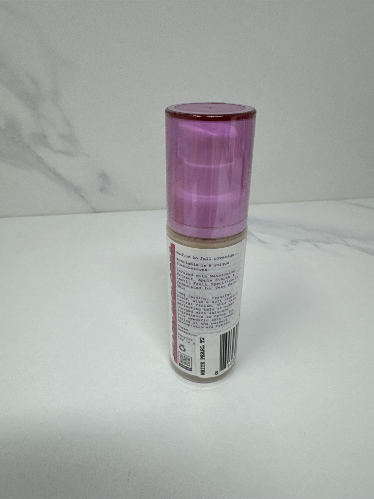 Skin Perfecting Foundation with Watermelon Extract – Flawless IRL T2, 1 Fl Oz