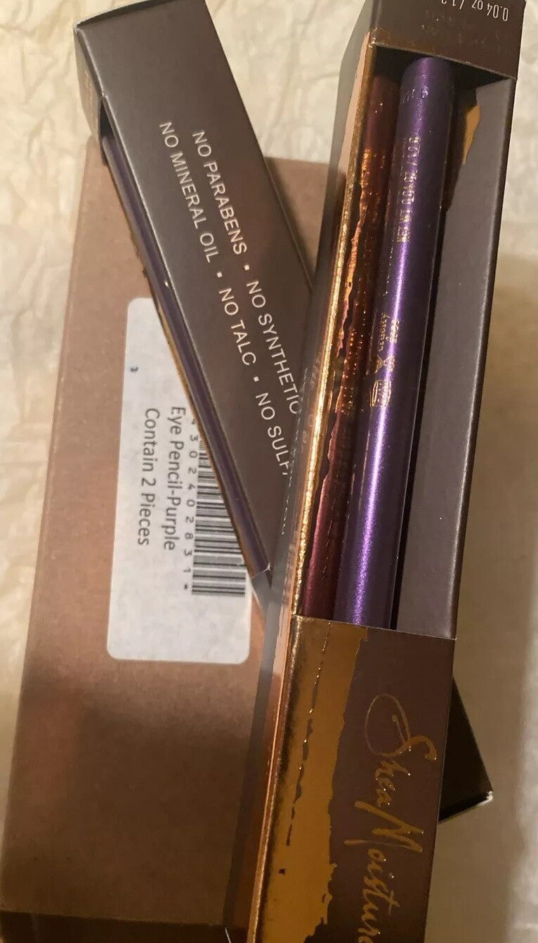 Long Wear Purple Eyeliner Pencil Set - 2 Pack, 0.04oz Each
