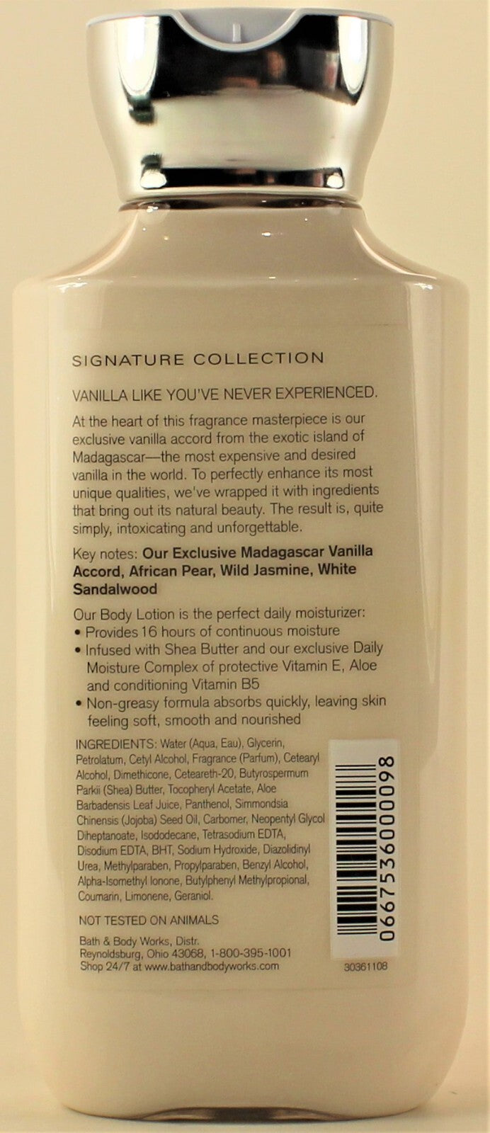 Wild Madagascar Vanilla Body Lotion 8oz - Set of 2