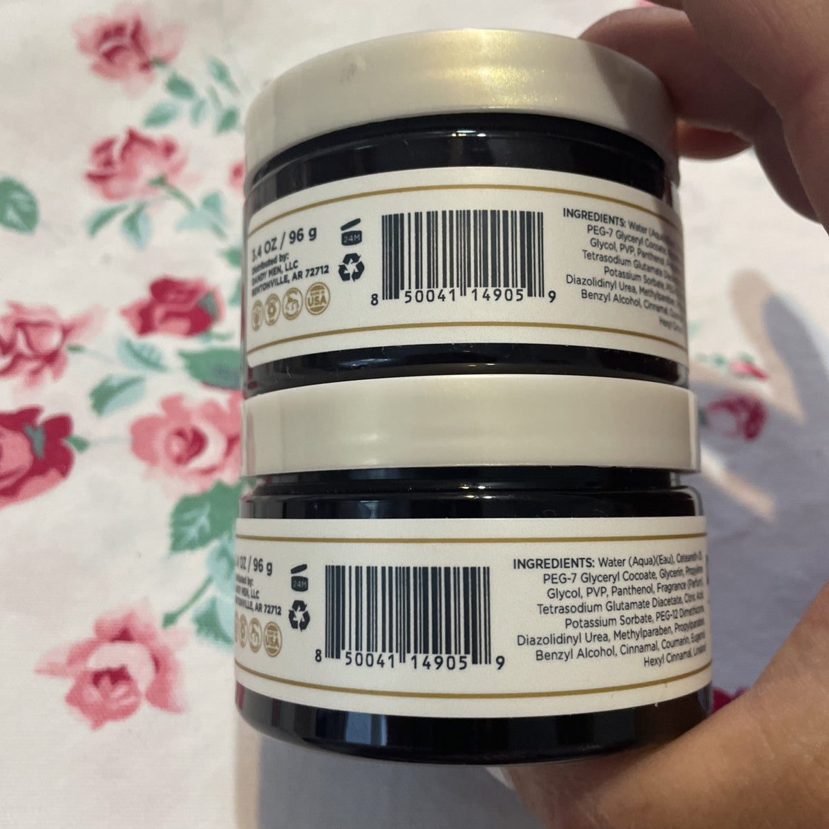Strong Hold Hair Pomade 3.4 Oz - Dandymen Collection (2 Pack)