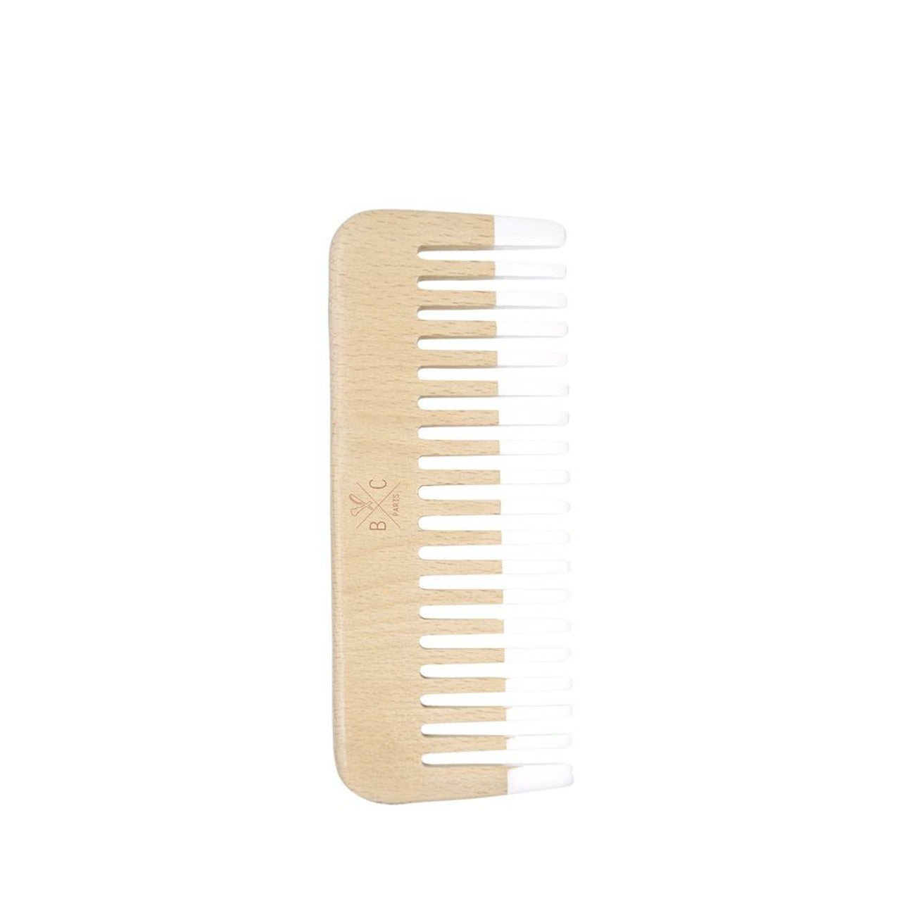 Wooden Detangling Comb for Curly & Wavy Hair - Reduces Frizz & Distributes Care
