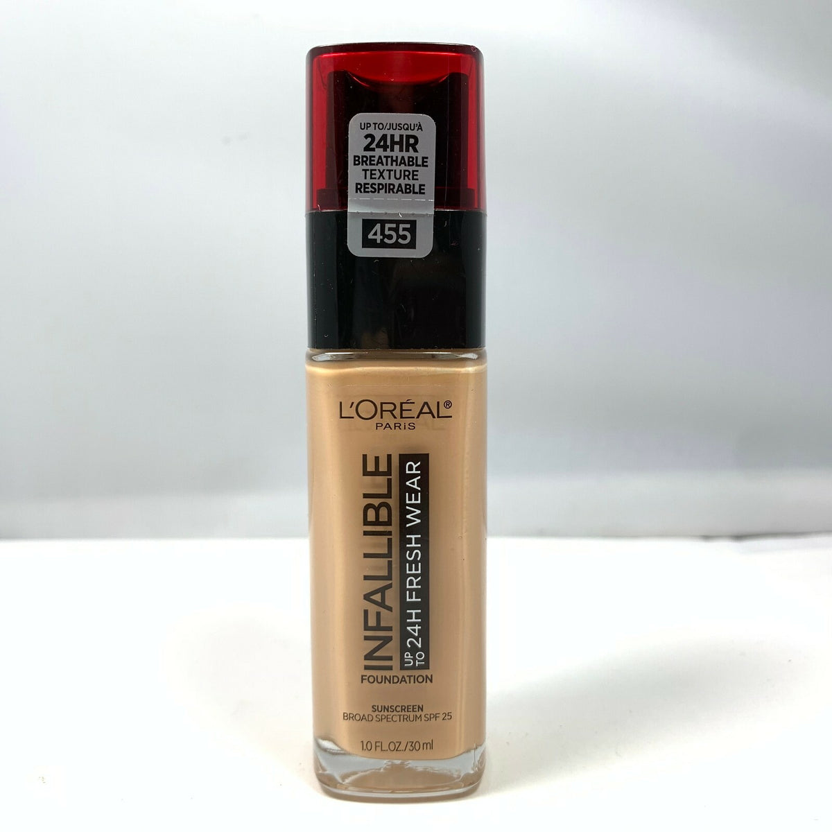 Long-Lasting Infallible Foundation SPF25 - 24 Hour Wear, Multiple Shades