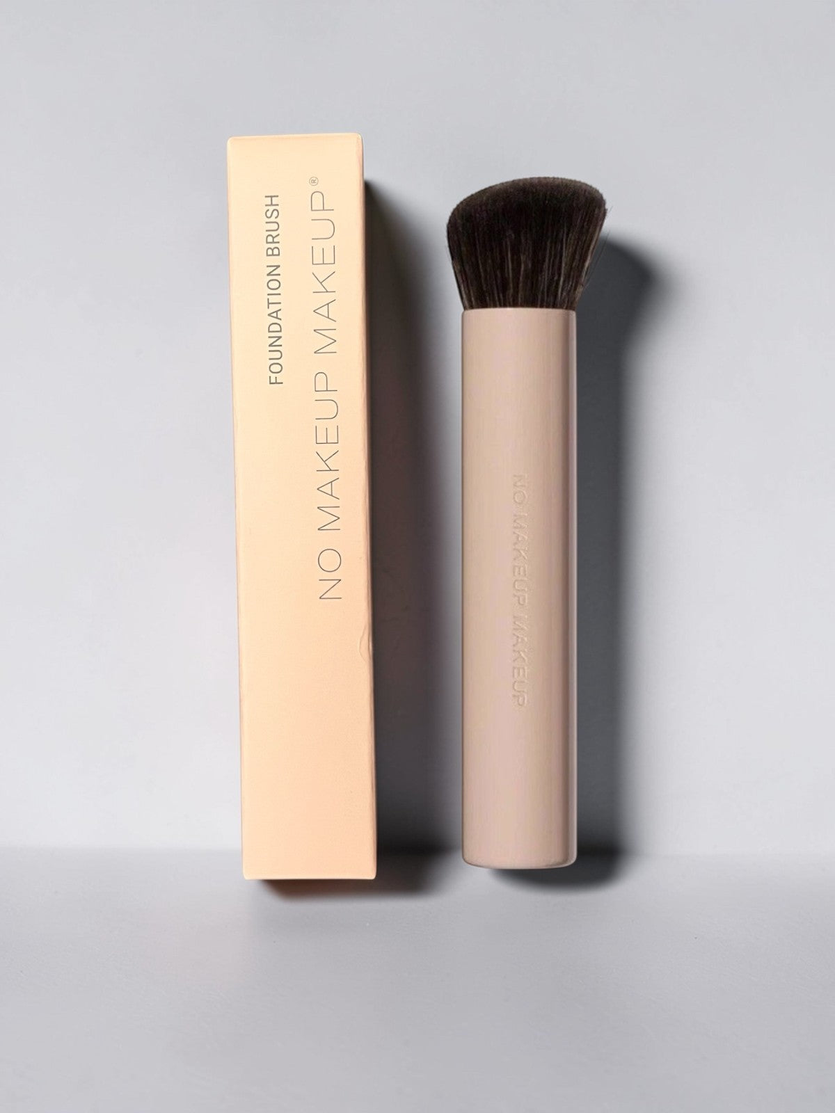 Makeup Foundation Brush - No Makeup Makeup Flat Kabuki Face Brush