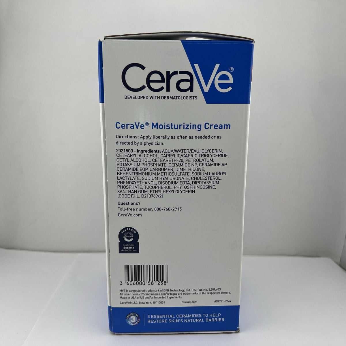 Moisturizing Cream 2 Pack - 16 oz Pump + 16 oz Refill