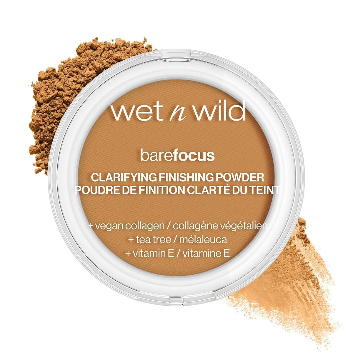 Light-Coverage Clarifying Face Powder for All Skin Types with Matte Finish