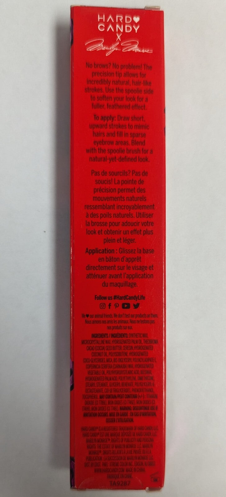 Hard Candy Marilyn Monroe Precision Brow Pencil Set - Light/Medium 0.002oz 2-Pack