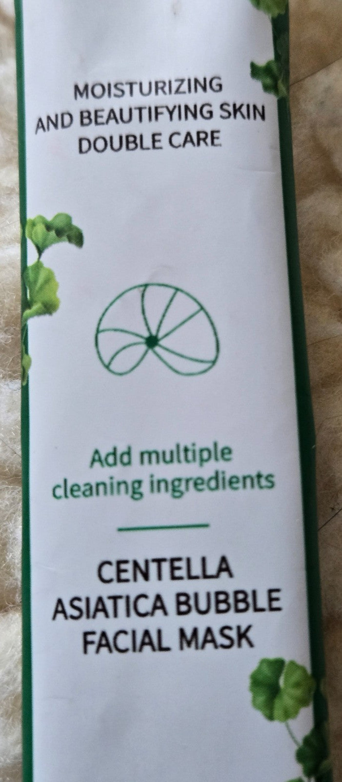 Centella Asiatica Bubble Facial Masks - 24 Pack Moisturizing