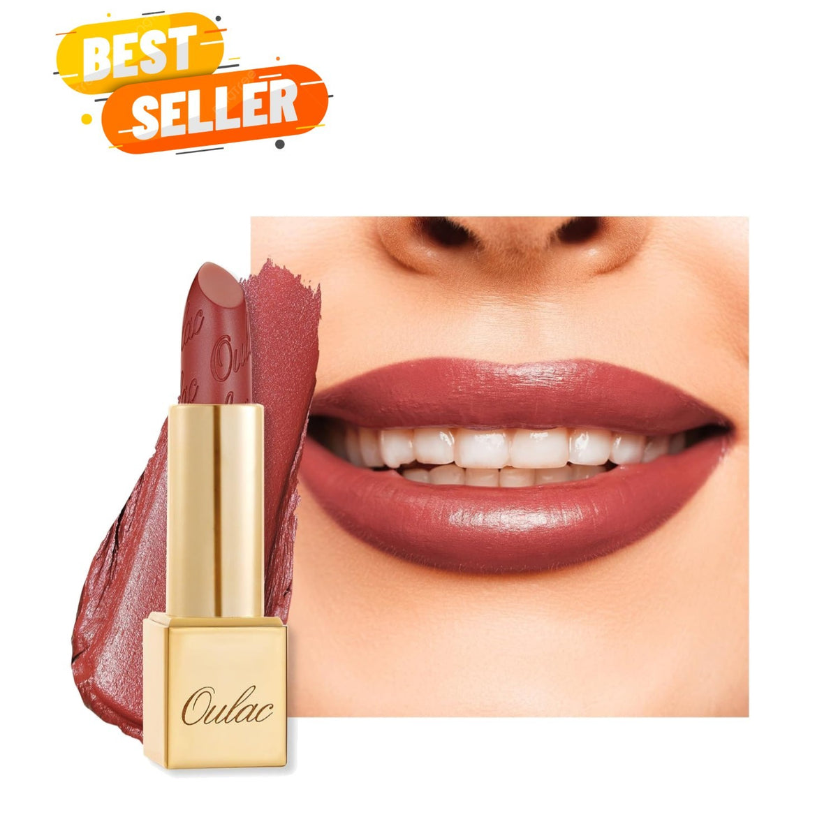 Hydrating Matte Lipstick with Glow Finish - Travel Size, Cruelty-Free