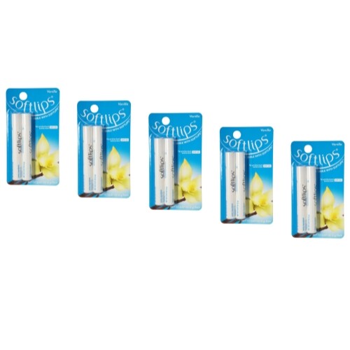 Lip Balm Set with SPF 20 Vanilla - Twin Pack for Soft, Protected Lips