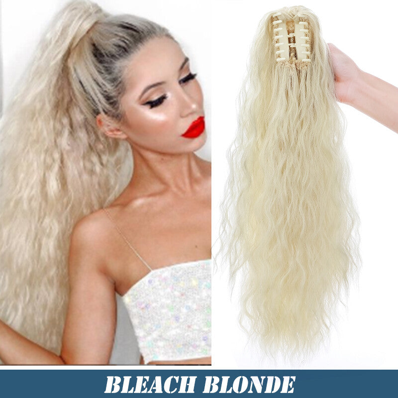 Claw On Ponytail Hair Extension - Human Hair Clip-In Style & Length Options