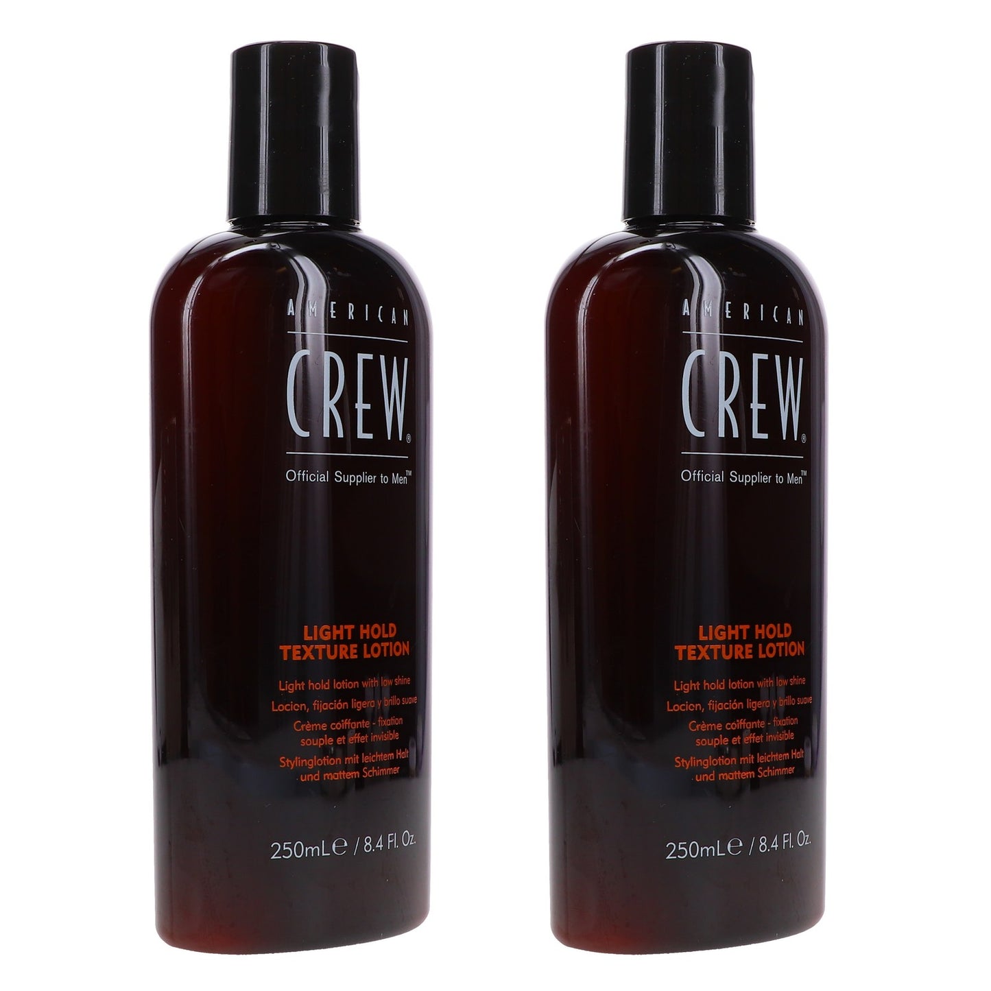 American Crew Light Hold Texture Lotion - 8.4 oz Pack of 2 for Men