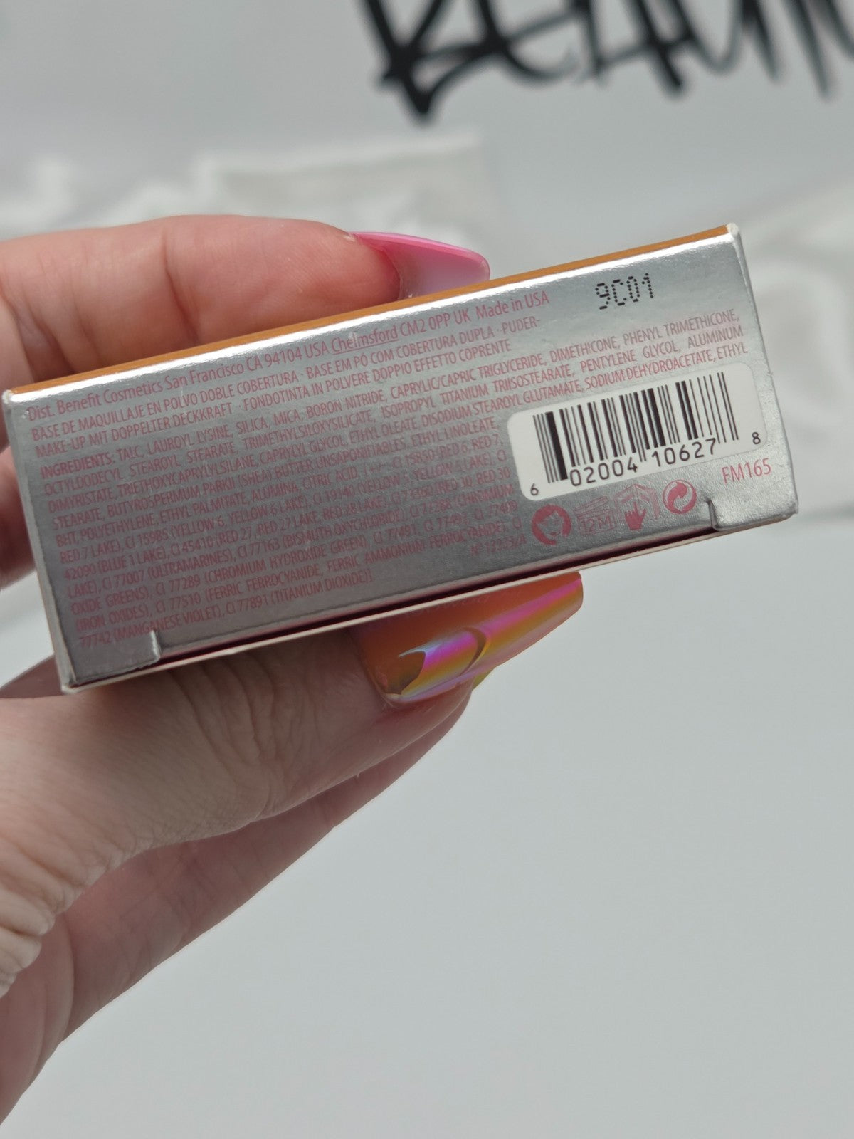Benefit Hello Happy Velvet Powder Foundation Shade 9 - Lightweight Matte Face Makeup 0.25 oz