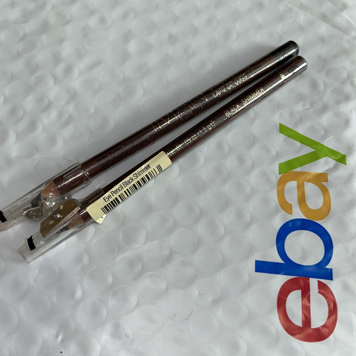 2 Sealed Eye Pencil Set - Iman Perfect Eye Pencil Black Shimmer