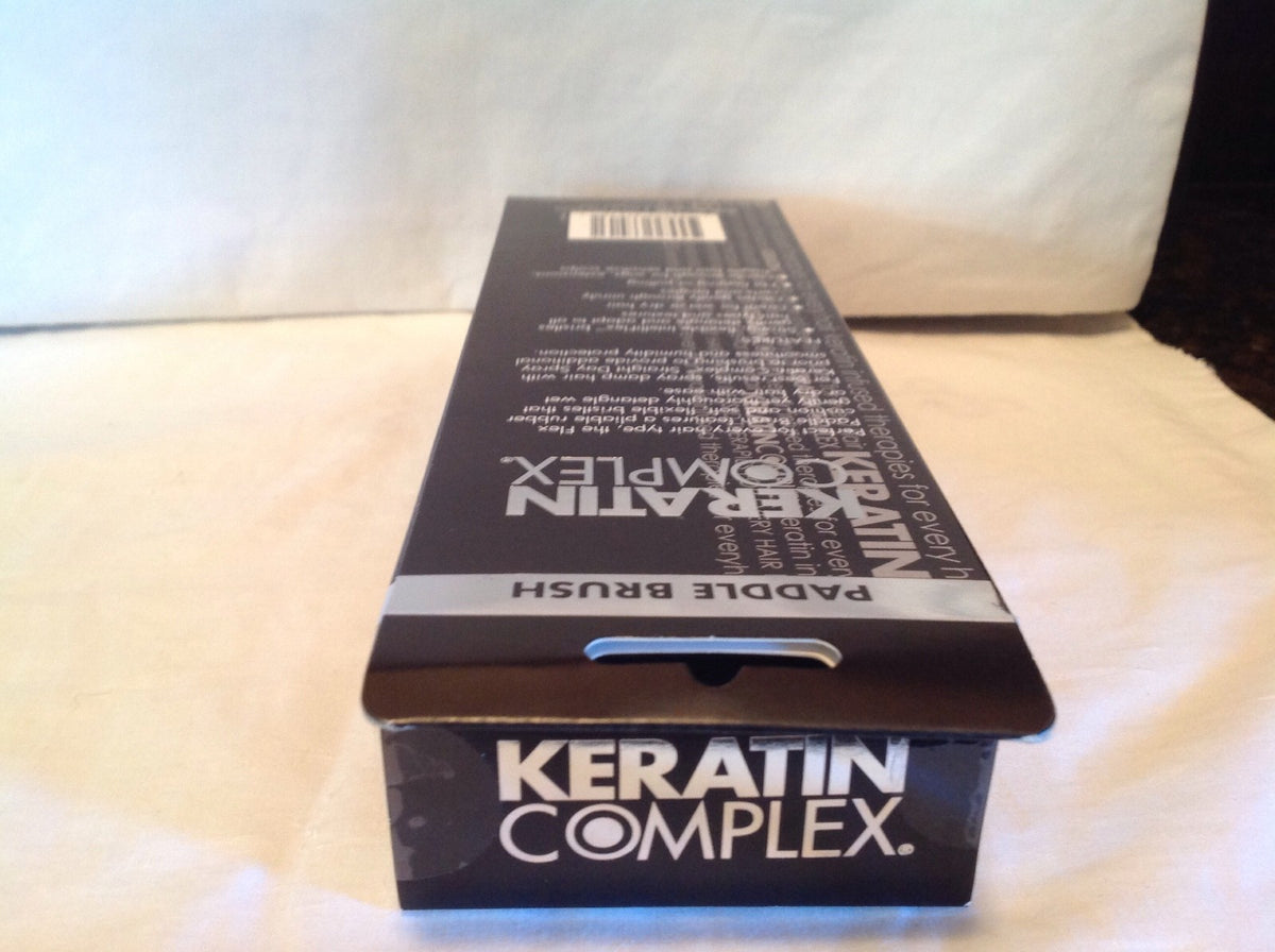 Keratin Complex Detangling Paddle Hairbrush - Gentle Styling Tool