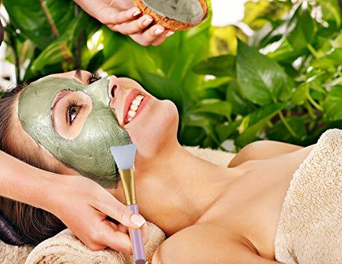 Silicone Face Mask Brush Set - 5 Soft Applicators for Mud, Clay & Charcoal Masks