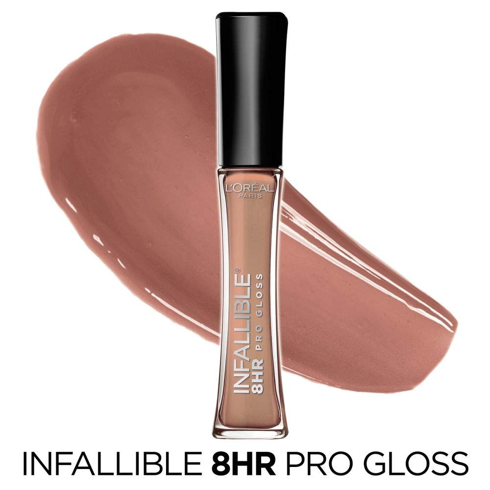 Hydrating Lip Gloss with Long-Lasting Color - Coral Sands, 0.21 Oz
