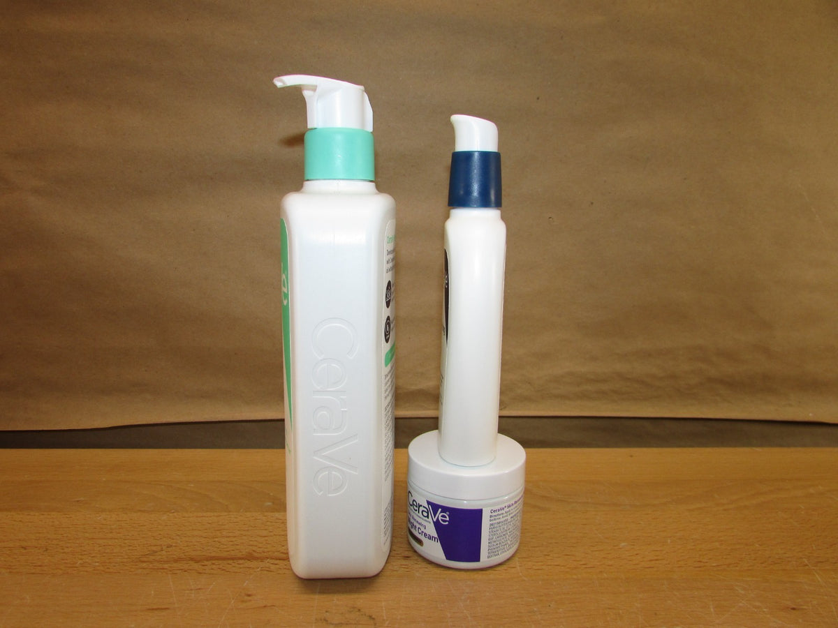 CeraVe Skincare Bundle - Facial Cleanser, Moisturizer & Night Cream Set