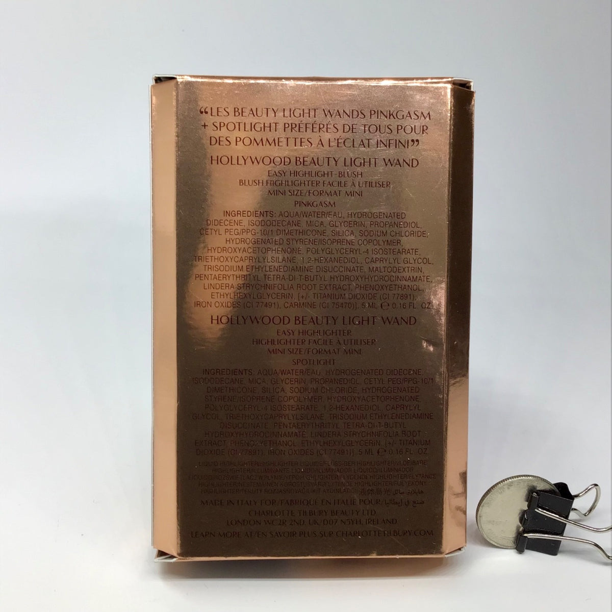 Charlotte Tilbury Hollywood Superstar Glow Kit Highlight & Blush Set - 2 x 5ml - New