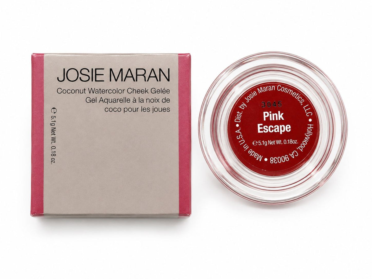 Gel Blush - Sheer & Buildable Pink Cheek Tinte with Coconut Water & Argan Oil