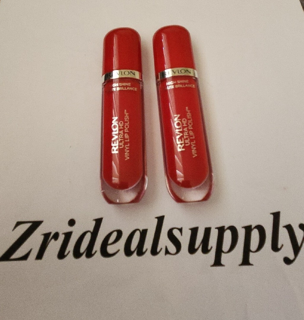 Lipstick Set - Ultra HD High Shine Vinyl Lip Color Cherry Pack of 2