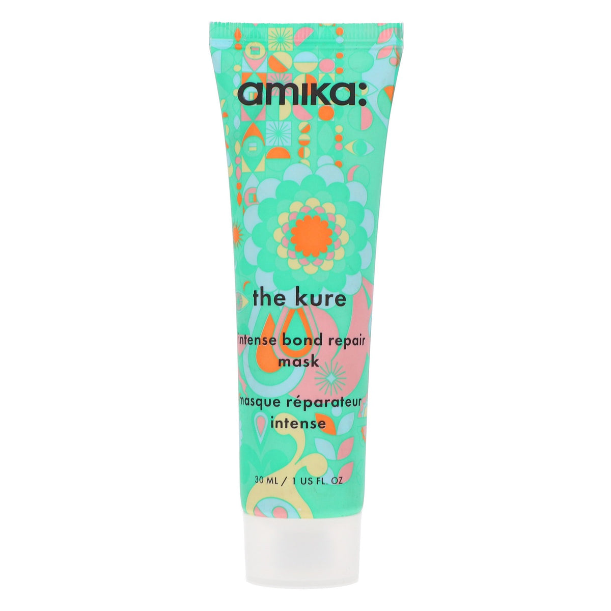 Amika The Kure Intense Repair Hair Mask 1 oz Pack for Damaged Hair
