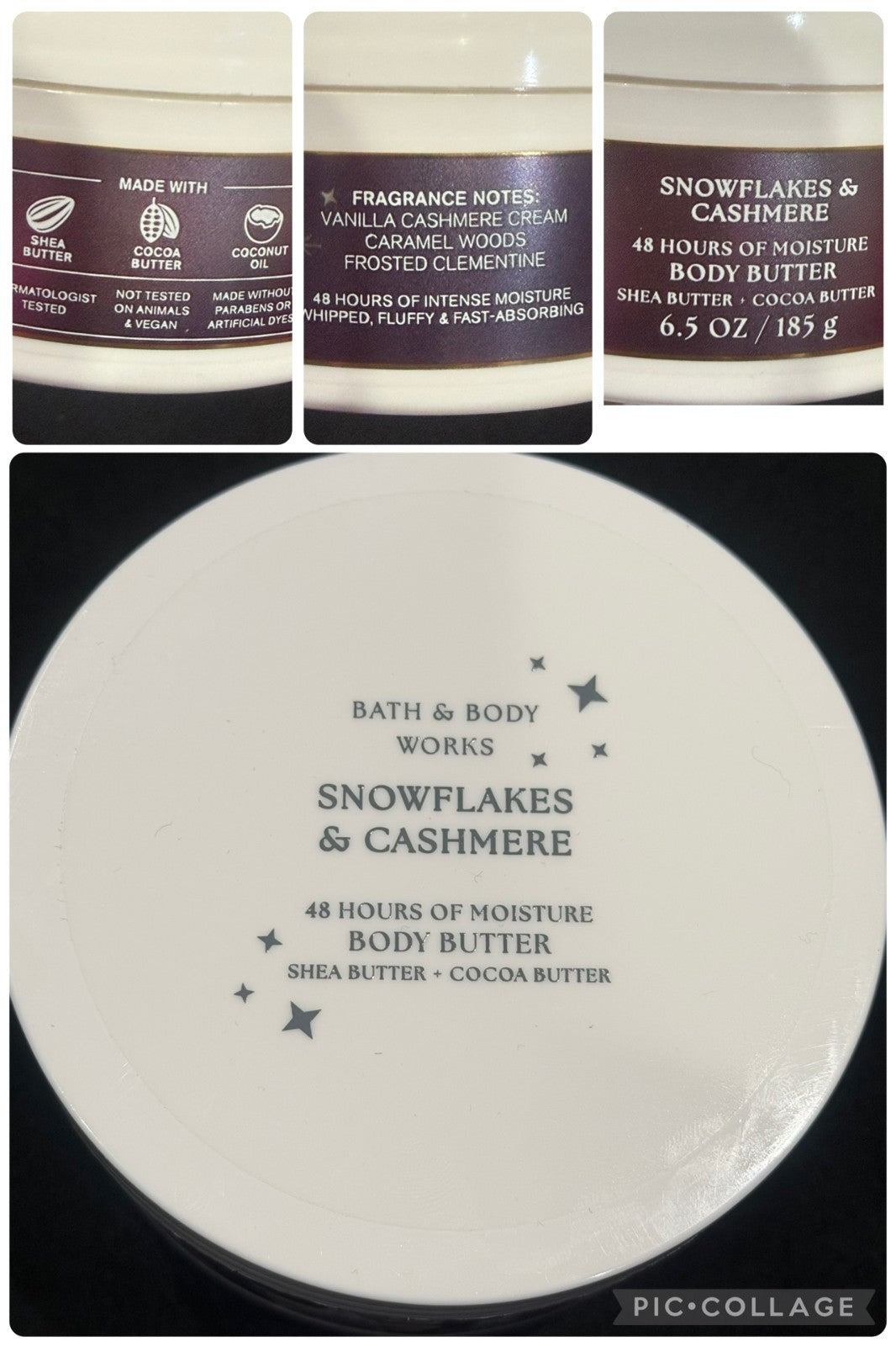Body Butter Cream Moisturizer - Multiple Scents, 6.5-8 oz