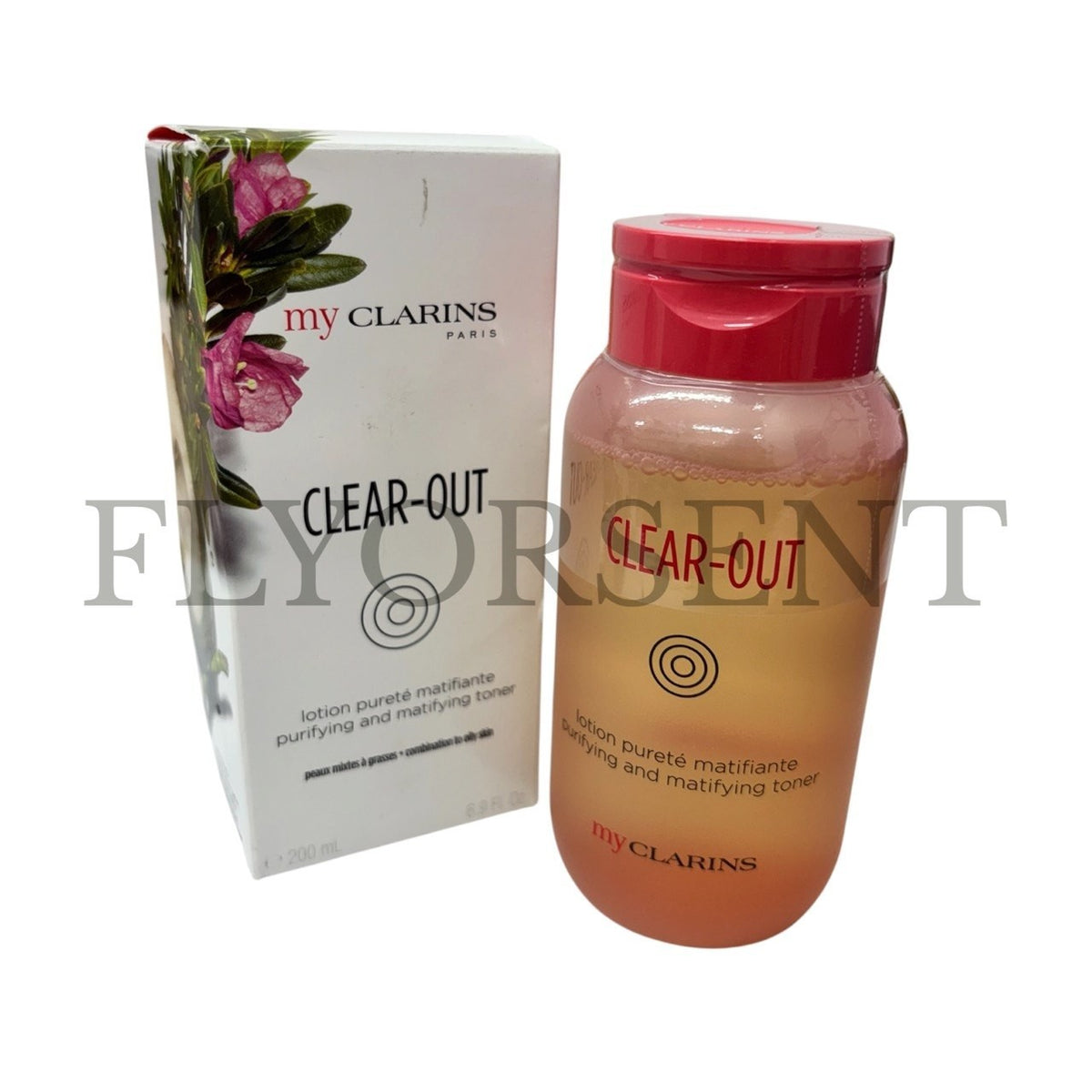 Clarins Purifying & Matifying Toner - 6.9oz / 200ml for Oily Skin