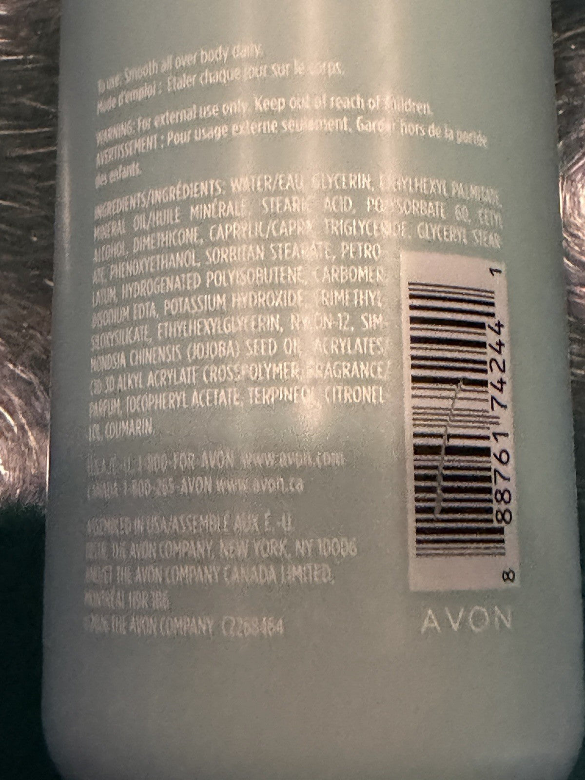 Avon SSS Original Body Lotion with Jojoba Oil 11.8oz - Set of 2