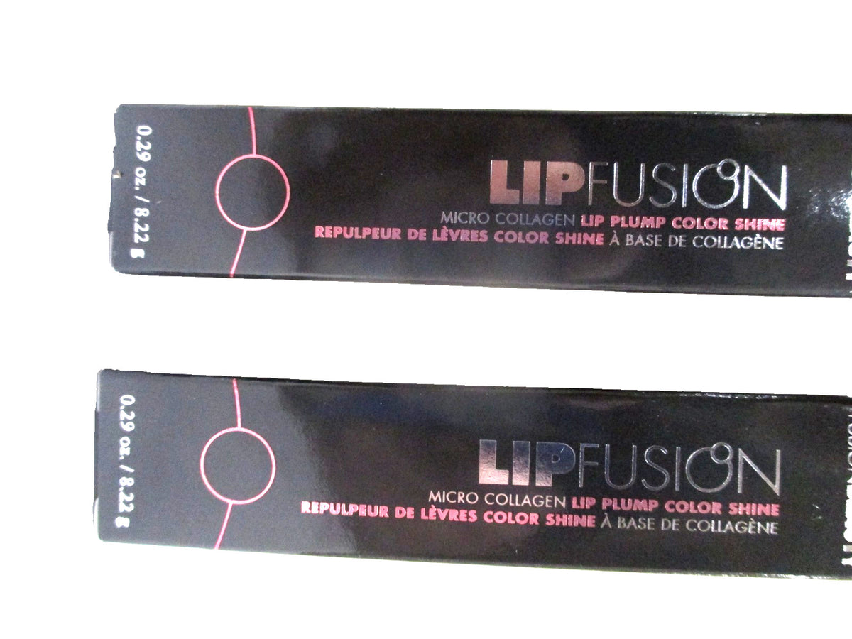 LipFusion Micro Collagen Lip Plump Color Shine BARE Set - 2 pcs