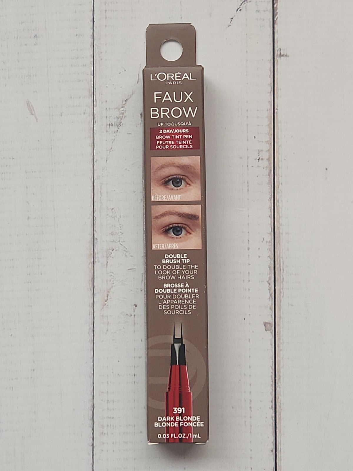 L’Oréal Faux Brow Waterproof Eyebrow Color Pen - Choose Your Shade