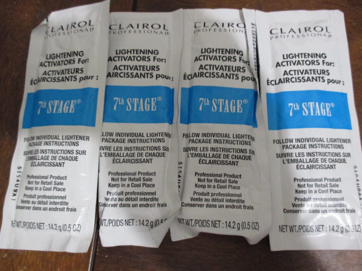 Clairol Lightening Activator 7th Stage 0.5oz - 4 Pack