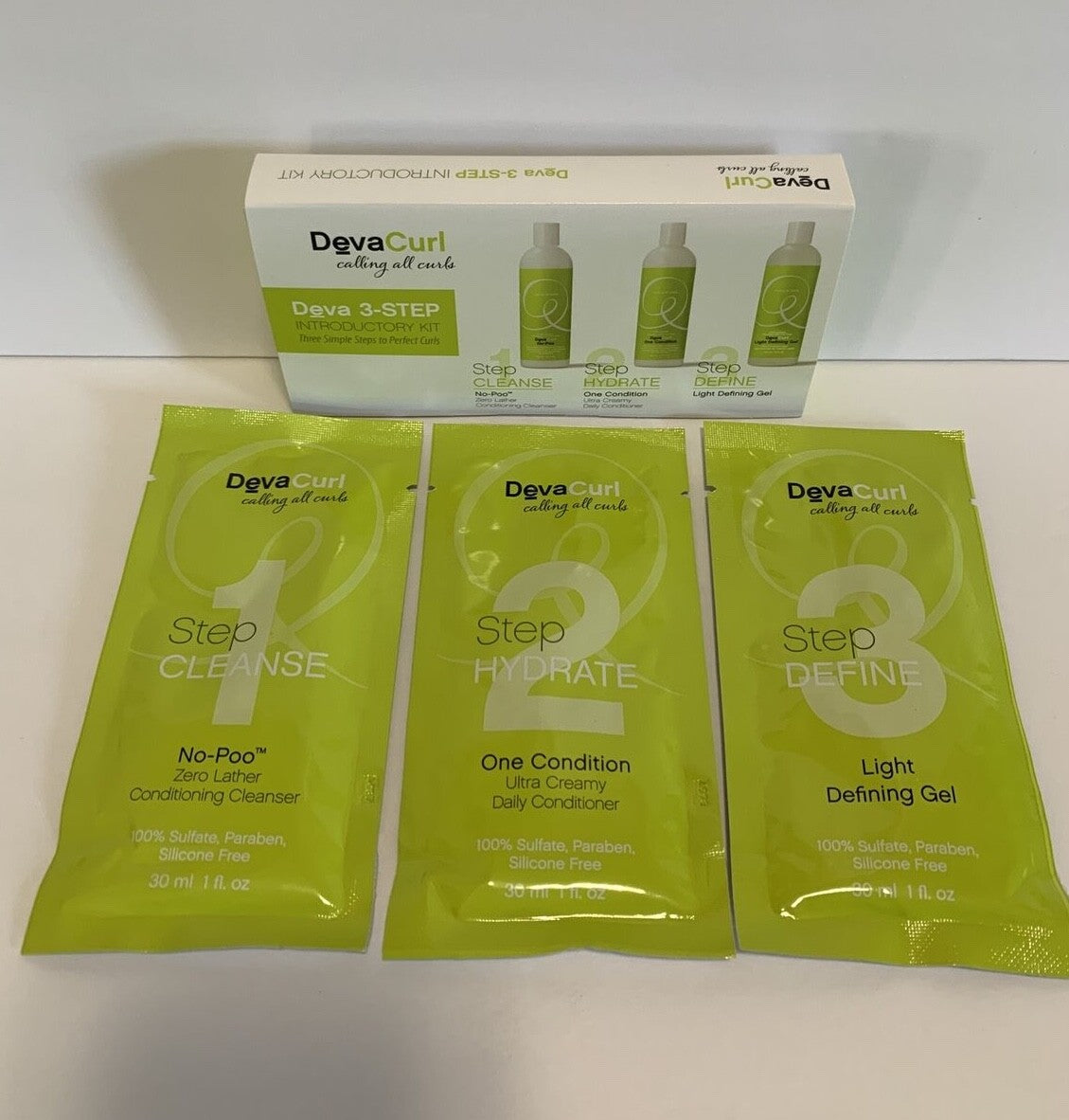 Travel Hair Care Kit - No-Poo Cleansing, Hydrating Conditioner & Light Gel