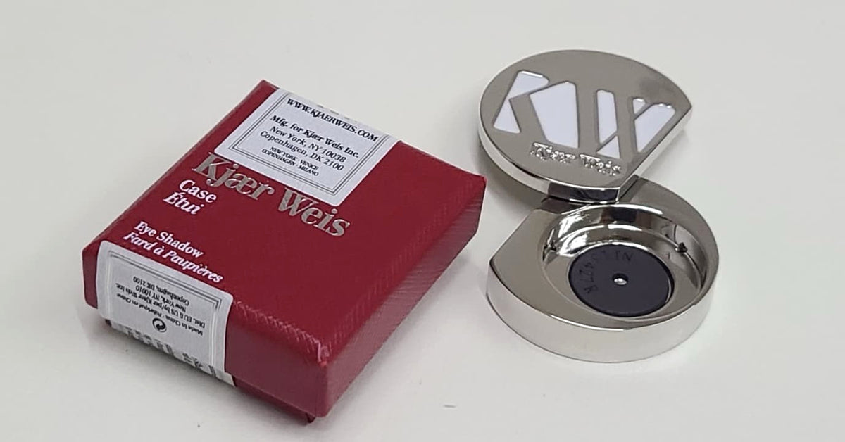 Kjaer Weis Empty Compact Eyeshadow Case for Makeup Palettes
