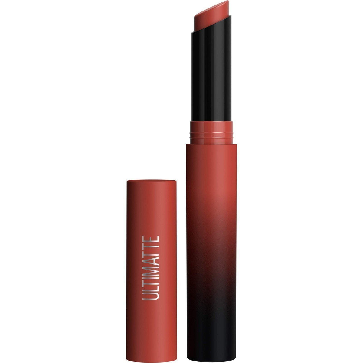 Maybelline Ultimatte Matte Lipstick - Rusty Red, Long-Lasting & Comfortable