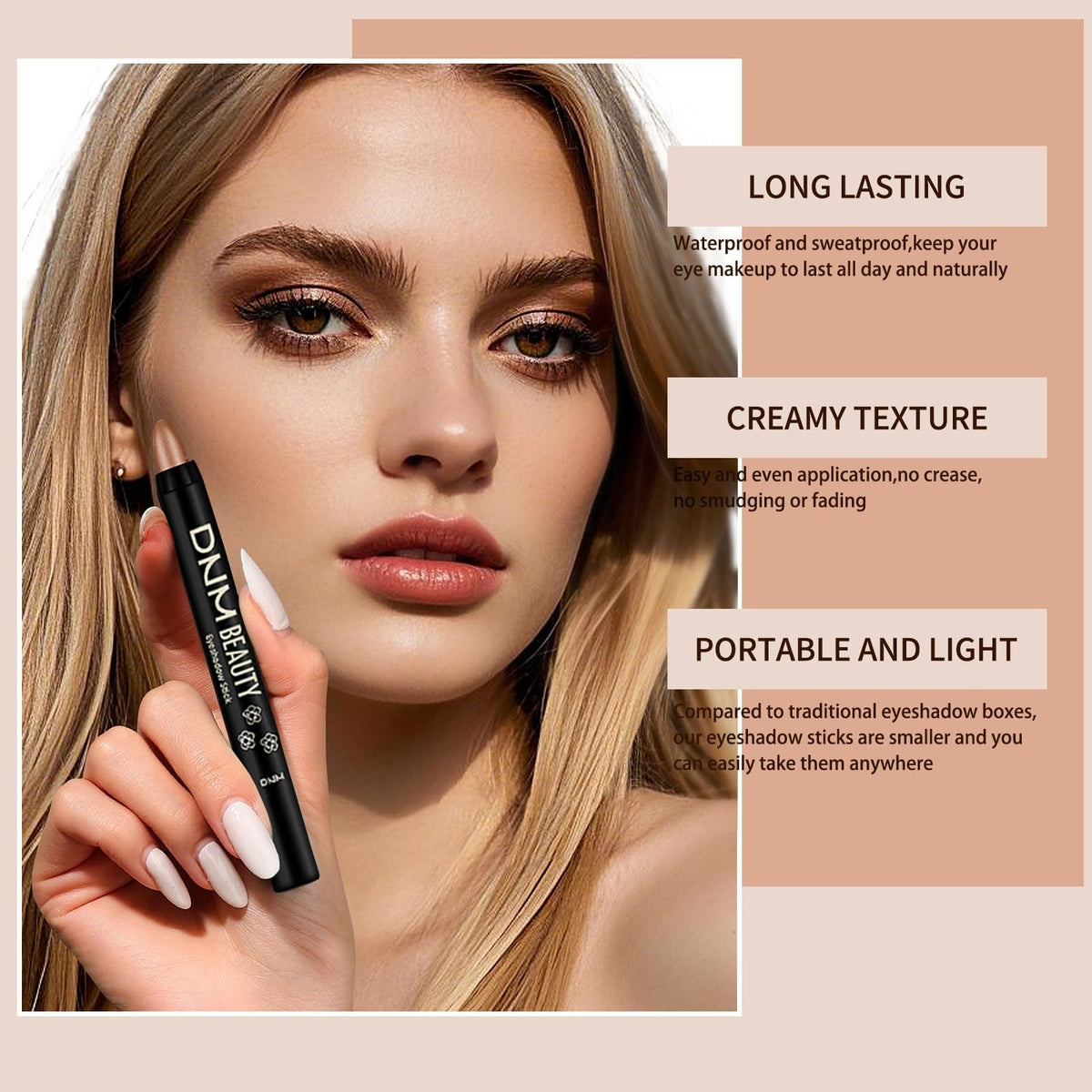 12-Color Shimmer Eye Shadow Pen Set with Retractable Tips