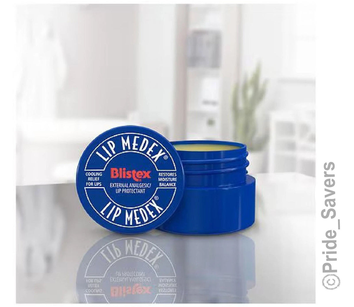 Cooling Relief Lip Balm Set - Moisturizing & Soothe for Sore Lips - 3 Pack