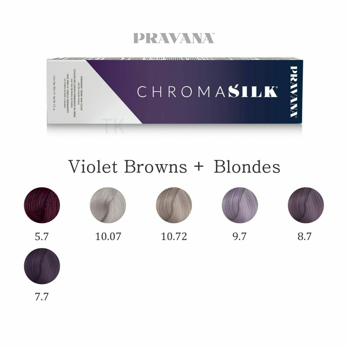 PRAVANA CHROMASILK Permanent Creme Hair Color 3oz