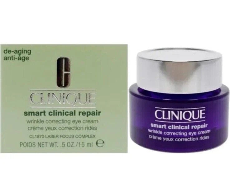 Clinique Smart Clinical Repair Wrinkle Correcting Eye Cream 0.5 Oz