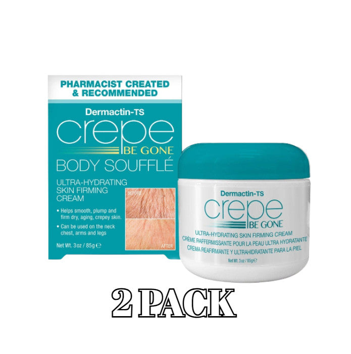 Crepe Be Gone Body Souffle - Classic 3 ounce Ultra Hydrating Skin 2