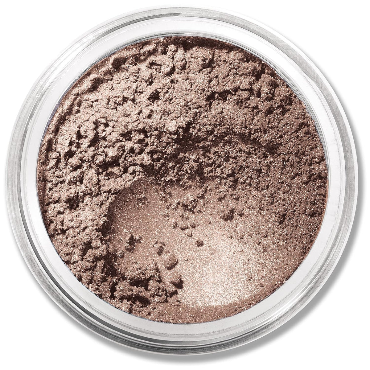 Loose Mineral Eye Shadow - Cool-Toned Pewter Frost Finish, Long-Wear Makeup