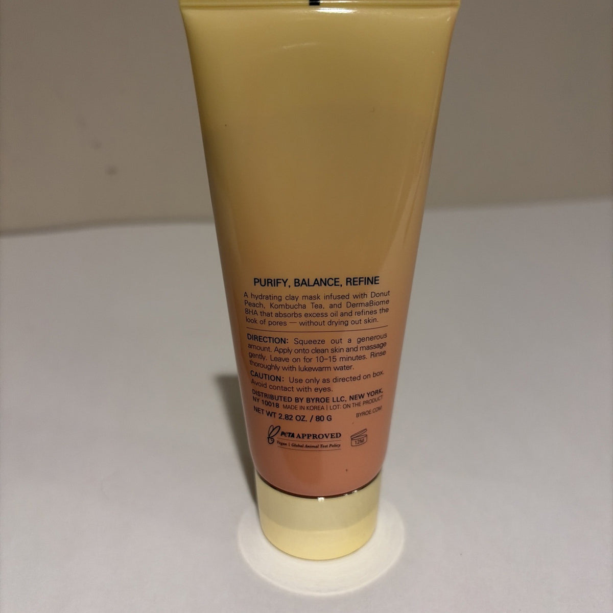 Peach Kombucha Tea Purifying Mask 2.82oz