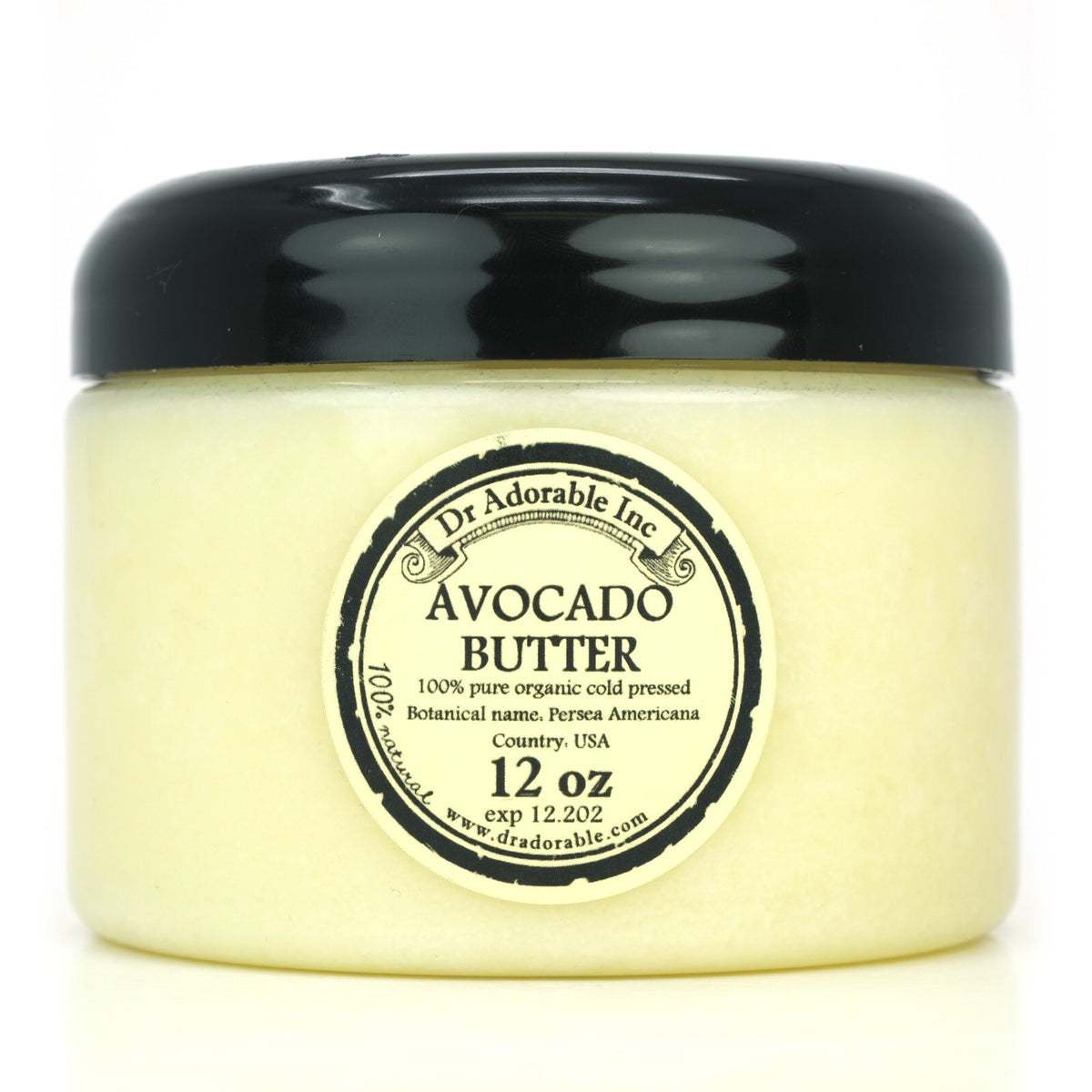 Organic Avocado Butter - Cold Pressed Pure